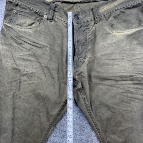 Gilded Age Jeans Mens 34 Smokey Grunge Baggy Straight Italian Hip Hop Skater - Picture 7 of 9